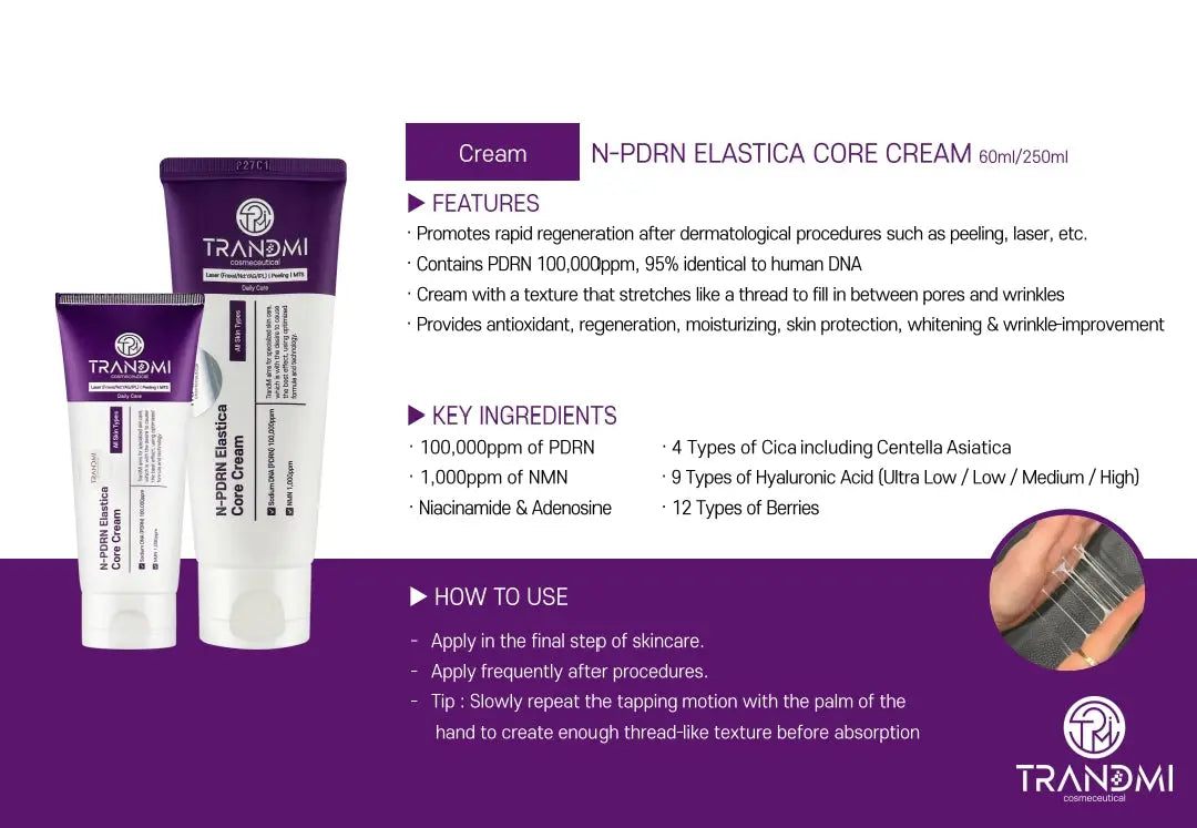 PDRN N-CORE ELASTIKA CREAM TRANDMI