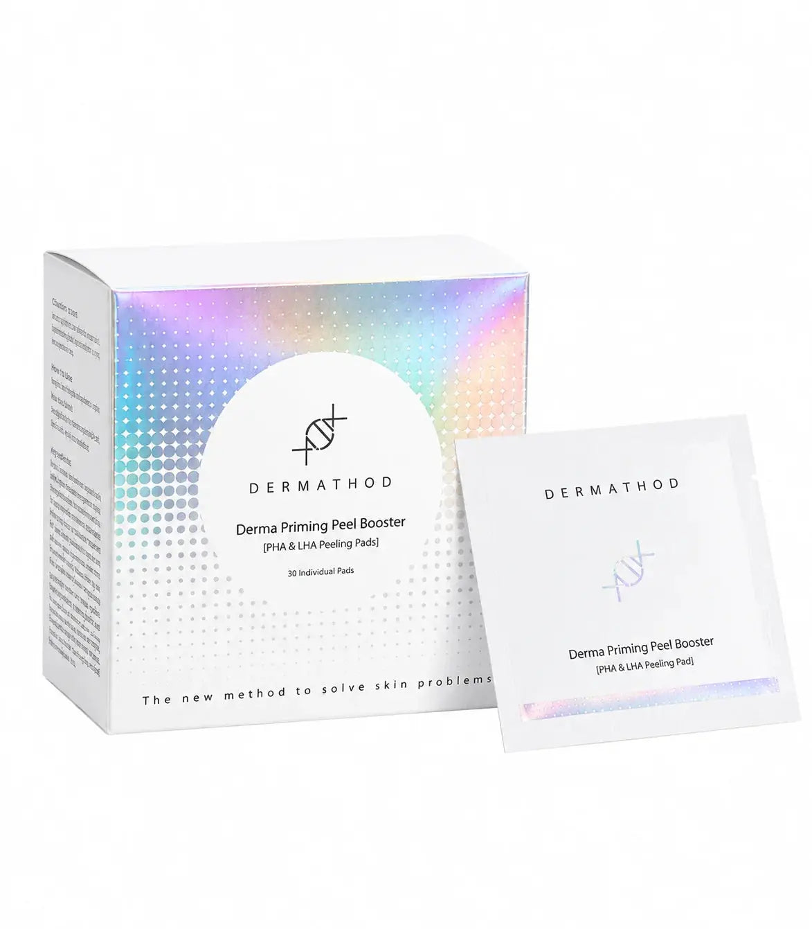 Derma Priming Peel Booster – Pads exfoliants professionnels aux PHA et LHA