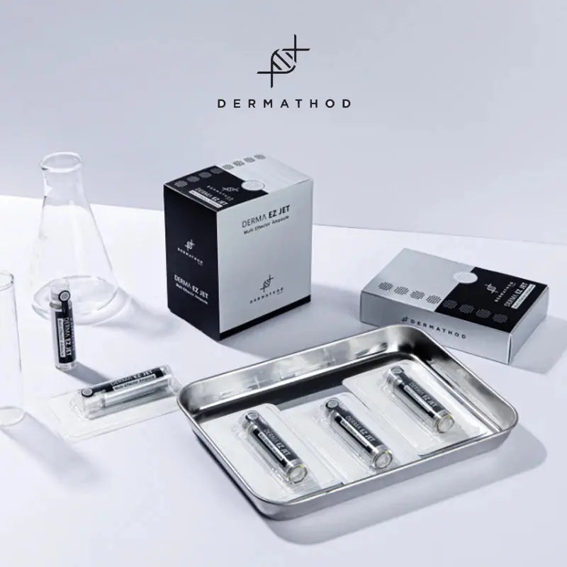 Boite d'ampoules à microneedling pour utilisation à domicile de la marque Dermathod