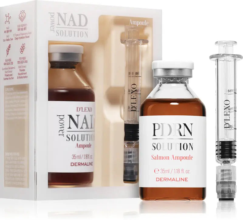 NAD POWER SOLUTION AMPOULE - SERUM AU NAD, PEPTIDES ET ACIDE HYALURONIQUE