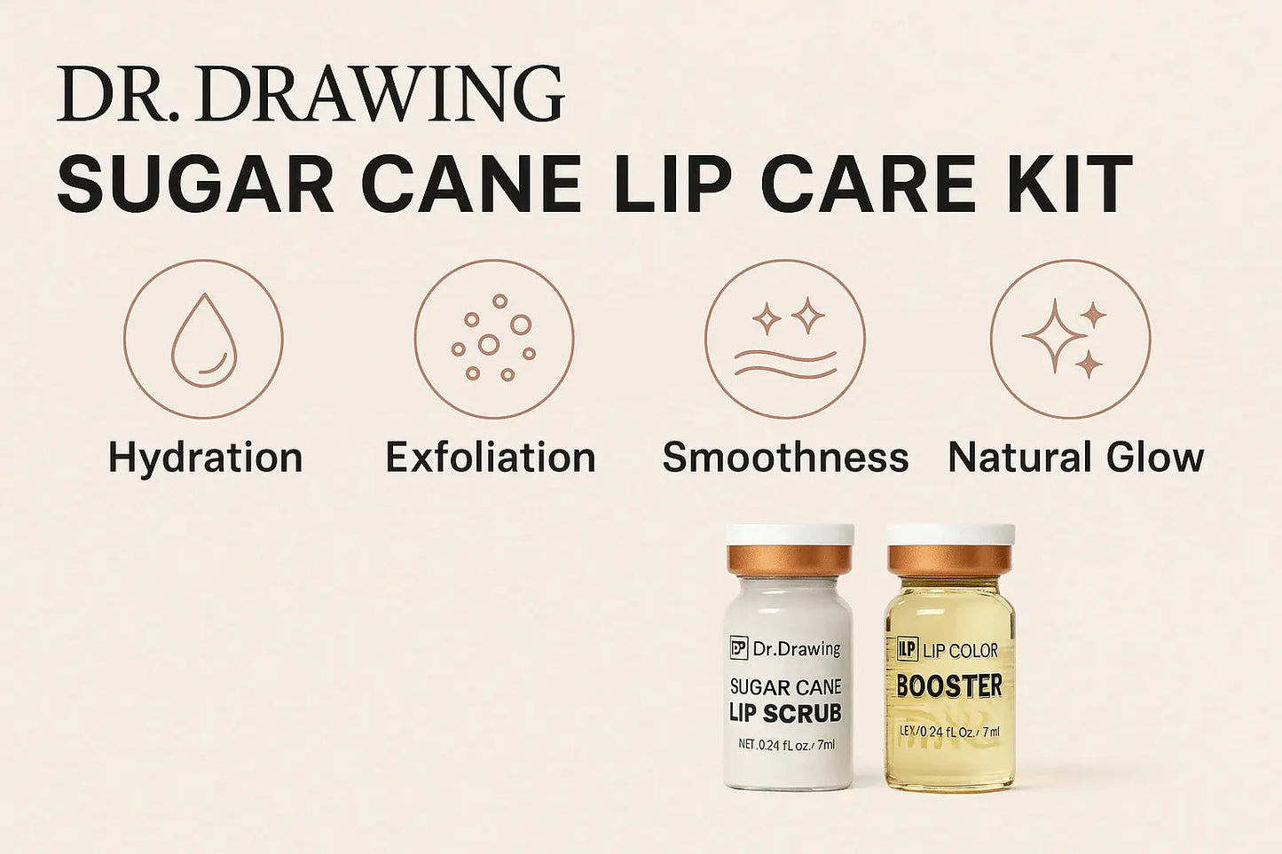 LIP SOLUTION KIT Dr. Drawing — Kit de soin pour  BB Lips KOREA LABS
