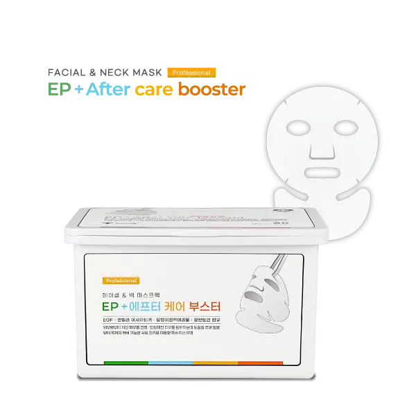 EP+AFTER CARE BOOSTER facial & neck mask RIBESKIN
