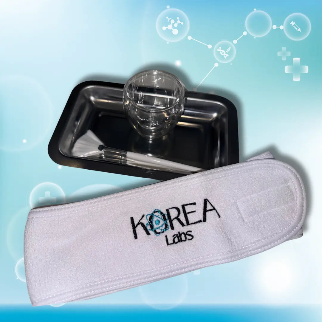 Kit peeling korea labs pour application de masque et peeling.