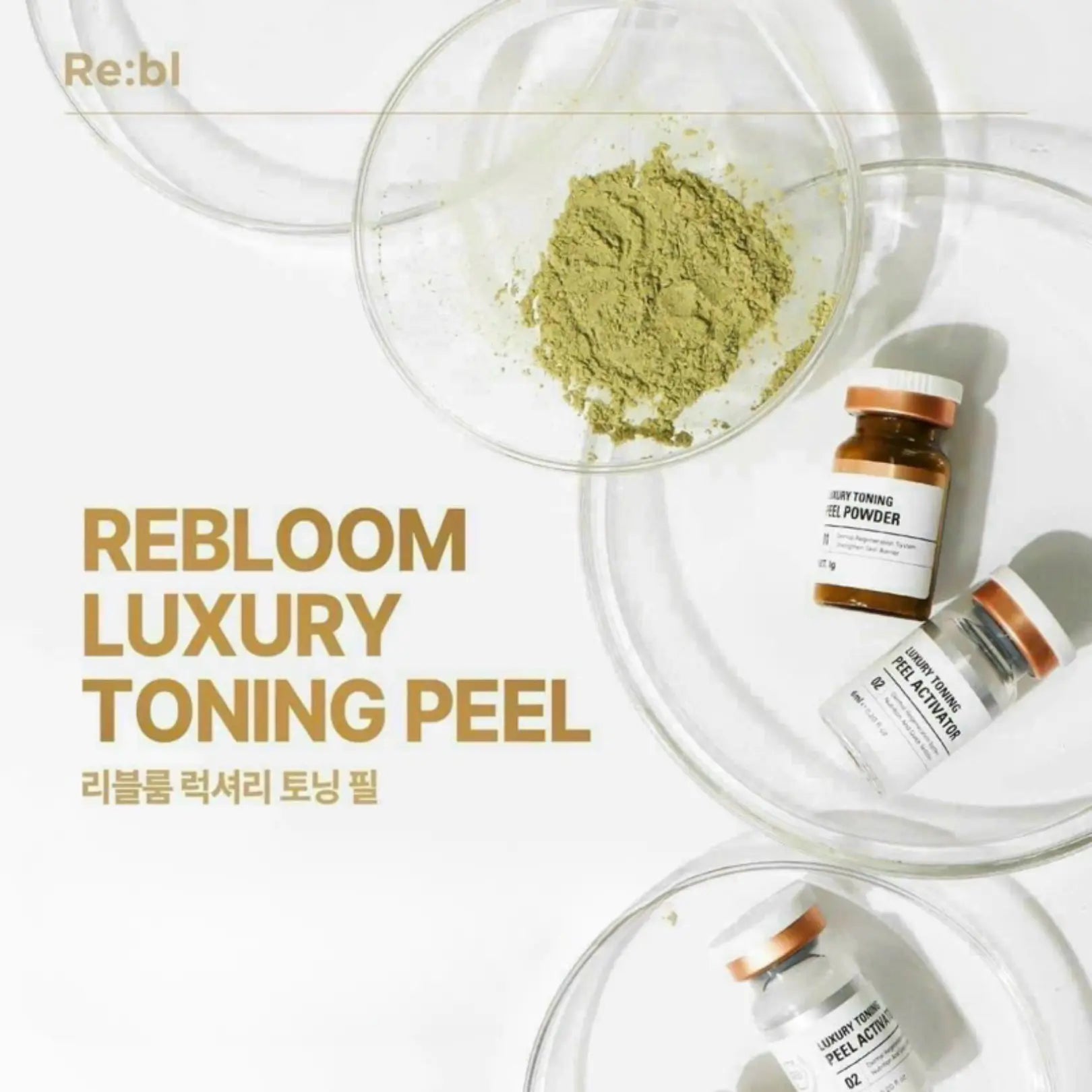 LUXURY TONING PEEL peeling aux algues RE:BL
