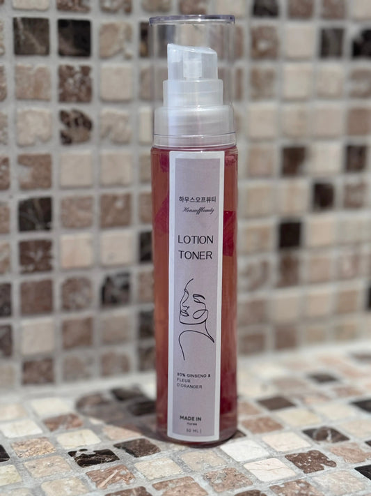 TONER GINSENG ET FLEUR D'ORANGER HOUSE OFF BEAUTY